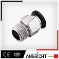 A132 PC Angricht Pneumatic Plastic Straight Tube Connector Male Thread Fittings